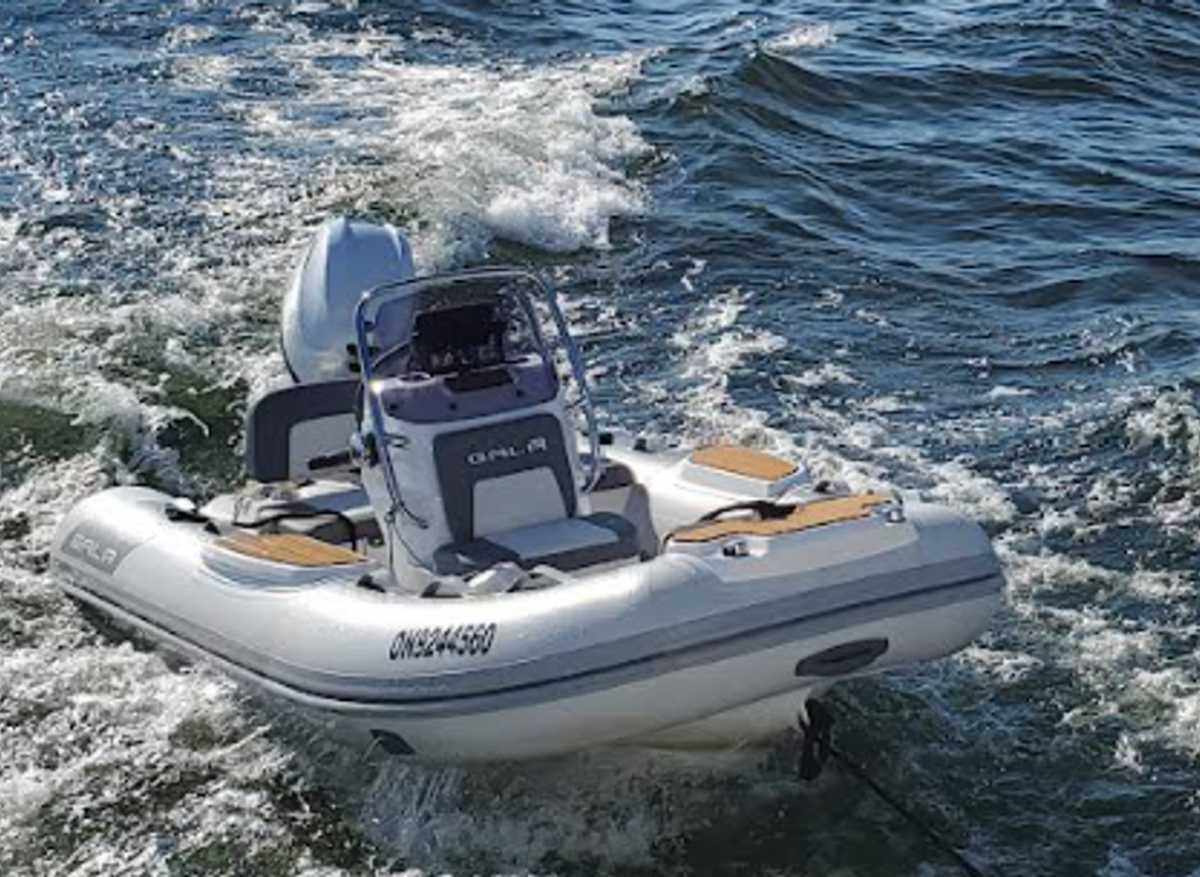 Image of 2023 Gala Viking V330 RIB – 2024 Tohatsu 30HP (White) – Loaded Yacht Tender