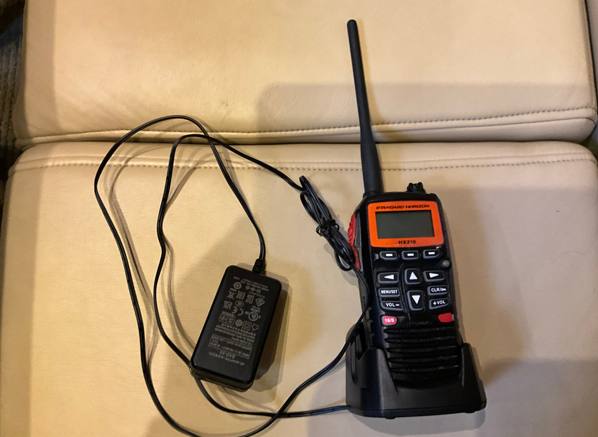 Image of VHF portable transmitter