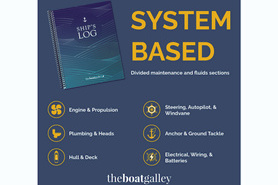 Image of Ship's Log: Boat Trip and Maintenance Logbook
