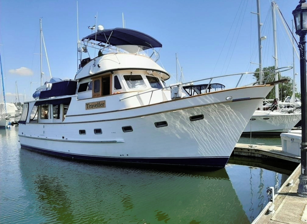 Image of 49 ft DeFever  1984 Raised Pilothouse  
