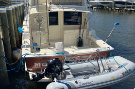 Image of Hatteras Convertible ready for Loop