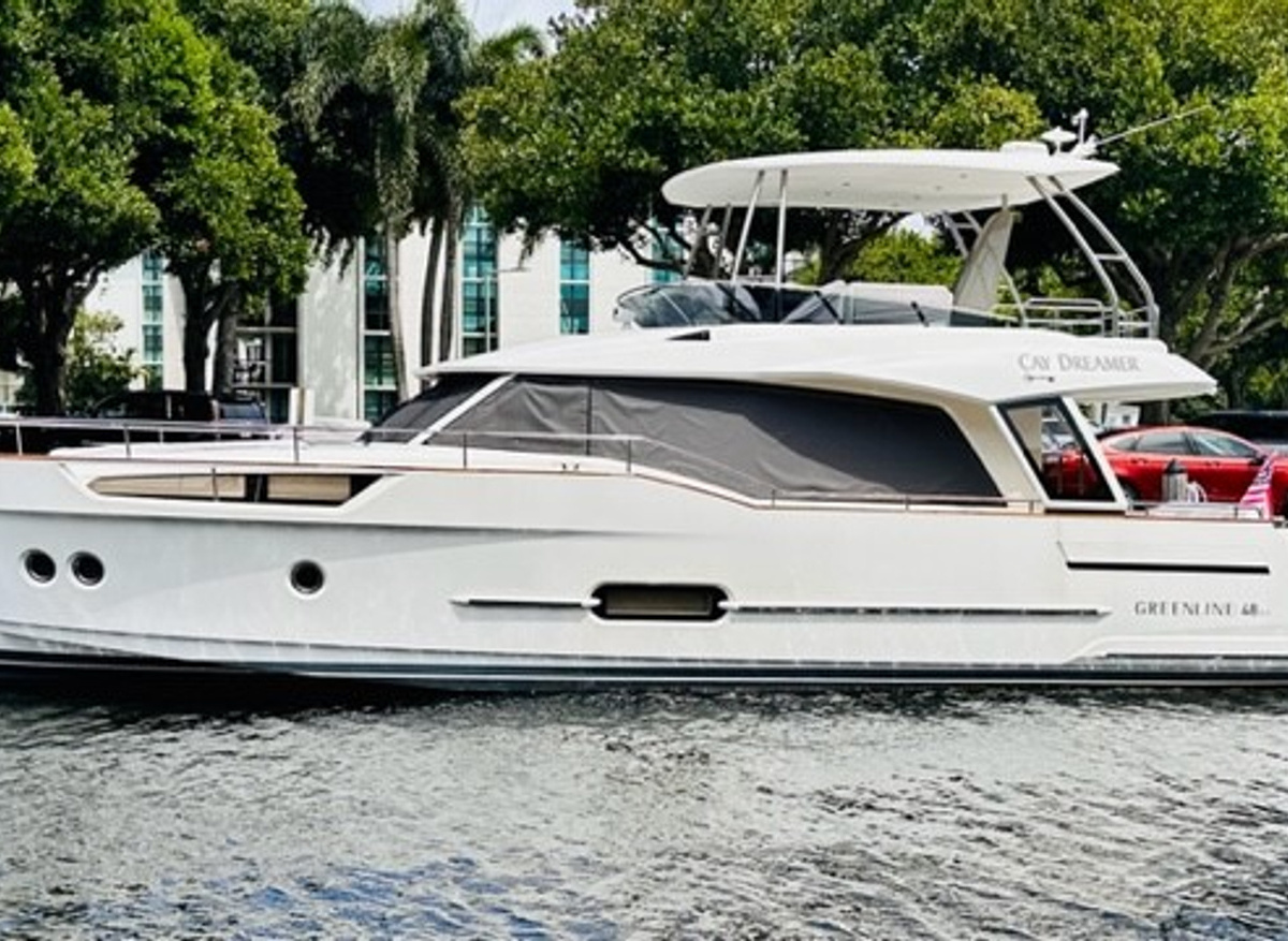 Image of Greenline 48 Diesel Flybridge with Hardtop 