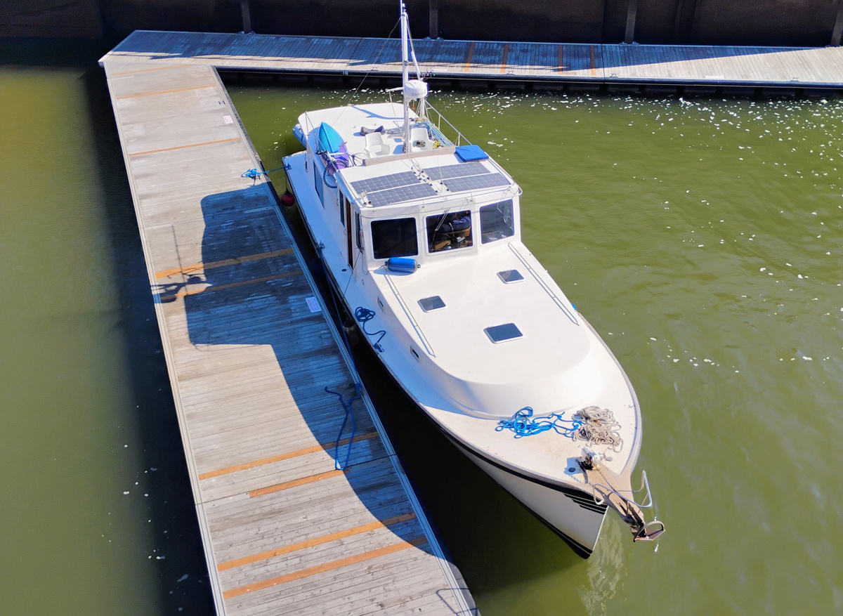 Image of 50' Custom USN work boat conversion $60k
