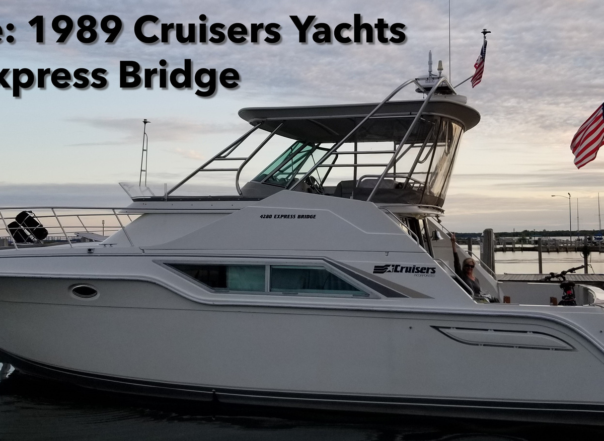 Image of FOR SALE: 1989 Cruiser Yachts 4280 Express Bridge