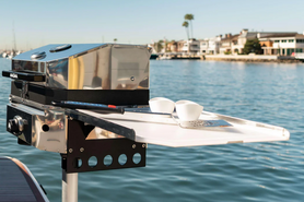 Image of MAGMA Crossover Single Burner & Grill Top with Quad Stand