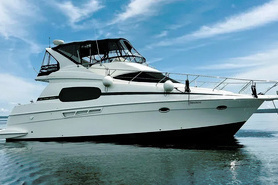 Image of 2001 Silverton 410 Sport Bridge