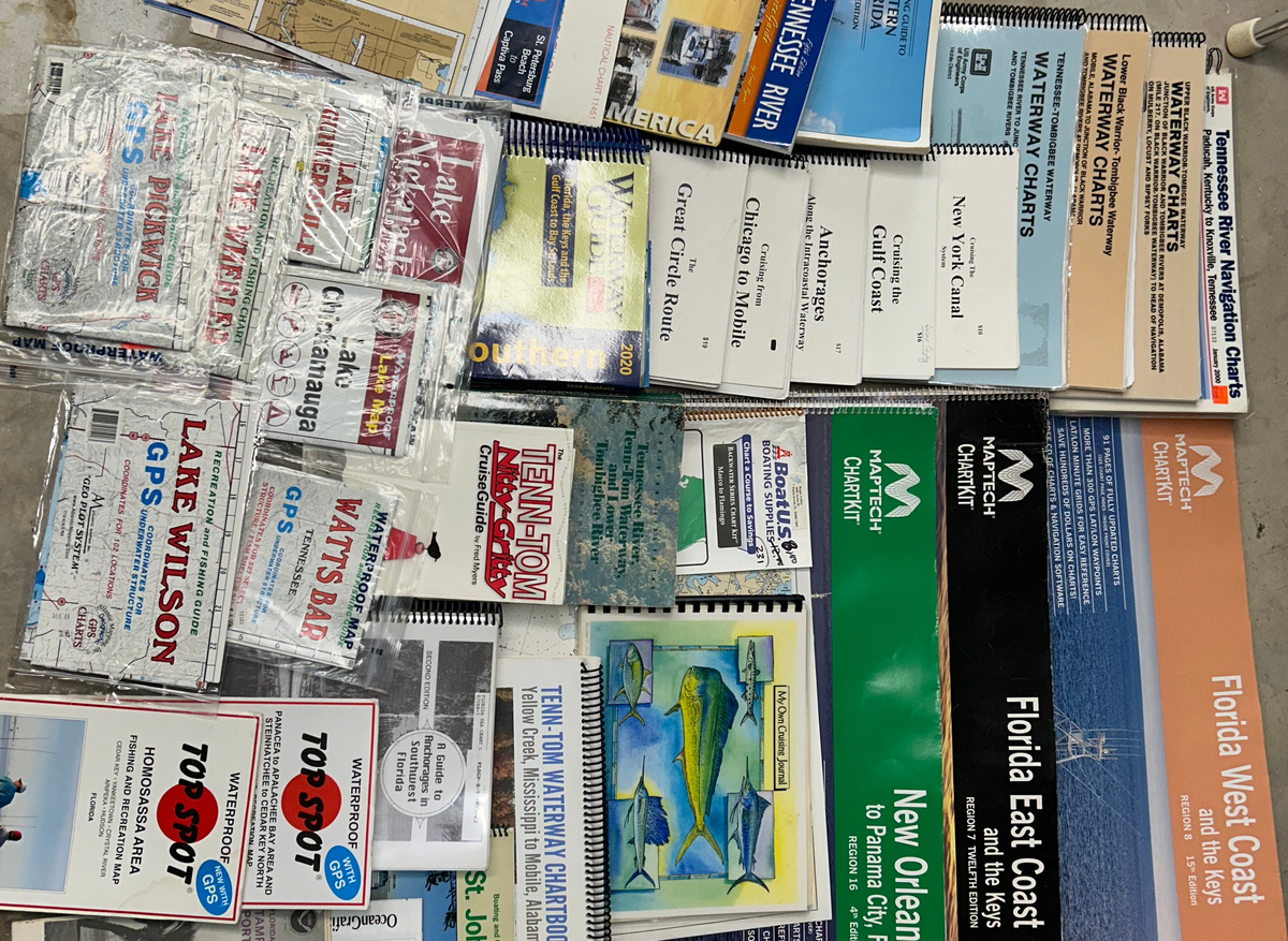 Image of Free cruising guides and charts St. John’s river too Tennessee 