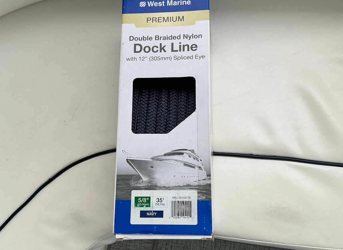 Image of West Marine 5/8” x 35’ Docks lines
