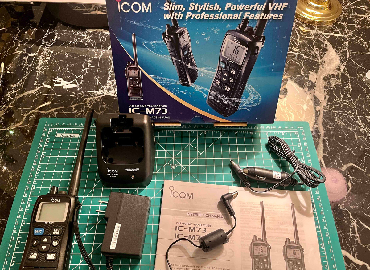 Image of Icom IC-M73 VHF Marine Radio
