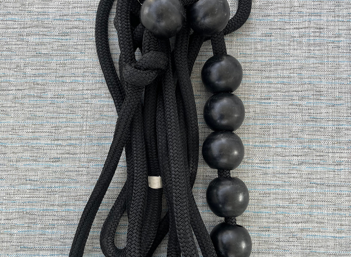 Image of 3/4” Dock line with 9 tide minders