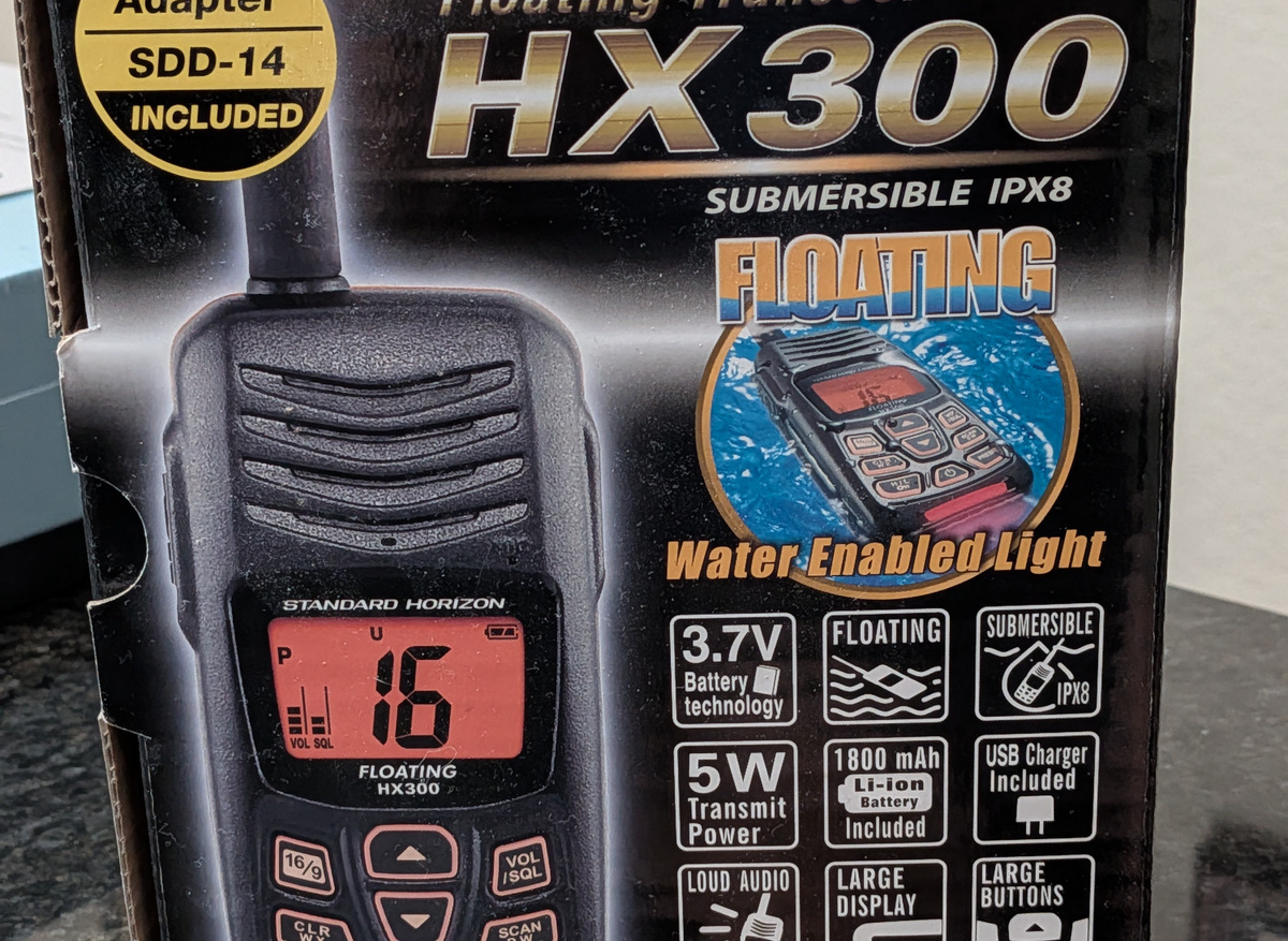 Image of Standard Horizon HX300 Floating Transceiver