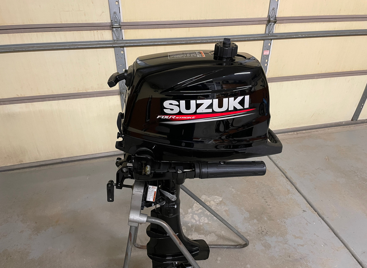 Image of DF6AS2 6 hp Suzuki 4 stroke, short shaft, 2020 $1,100