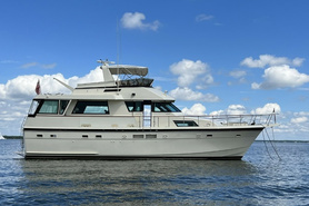 Image of 1987 54' Hatteras - Material Girl 