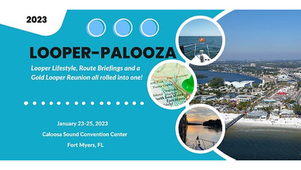 2023 Looper-palooza Event Graphic with Date and Location