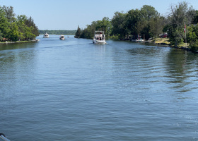 Boats on the Trent-Severn