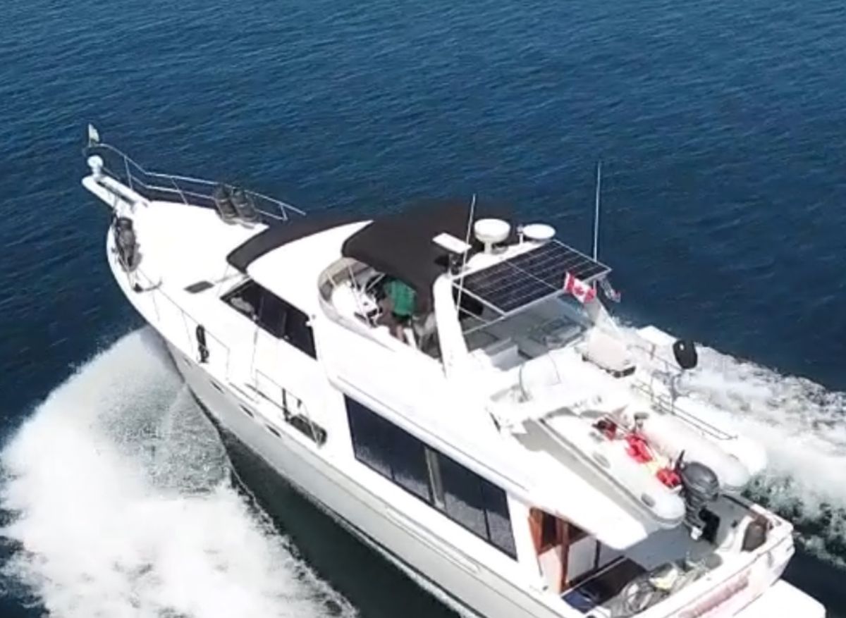 Image of 1994 Bayliner 4788 Pilothouse — Great Loop Proven — $149,000